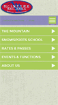 Mobile Screenshot of mcintyreskiarea.com